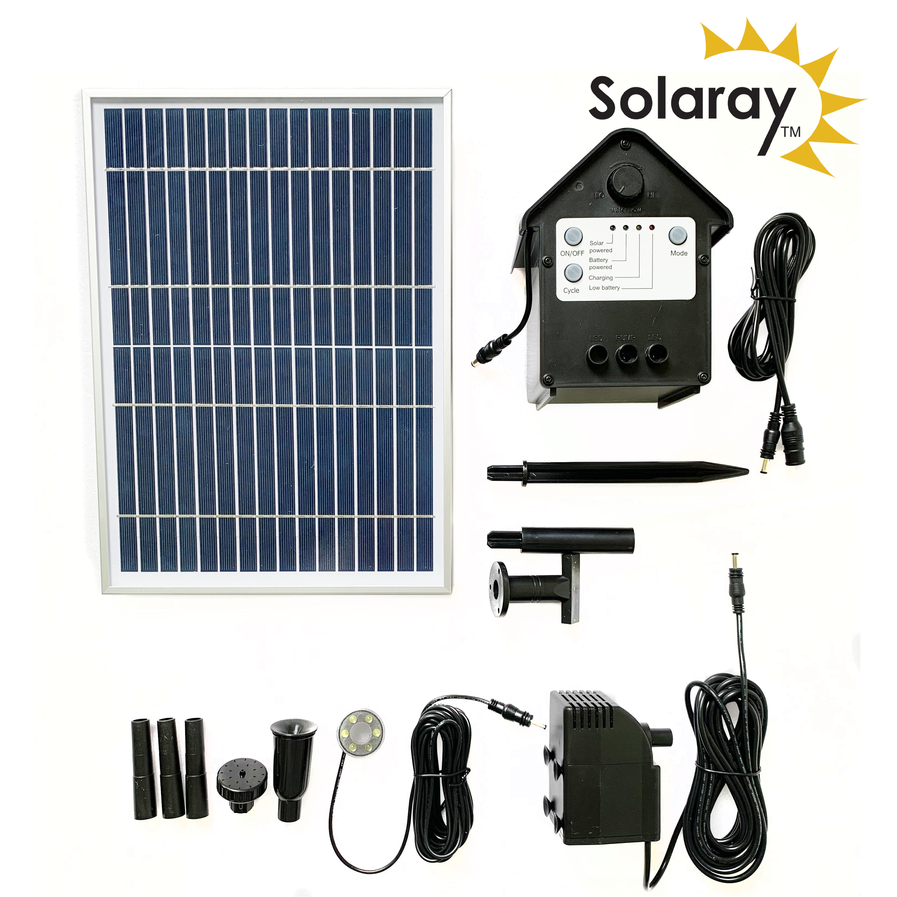 Waterpomp Kit op Zonne-energie van Solaray™ 800 l/u 159,99