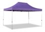 Hybrid, Pop Up Staal/Aluminium Gazebo - Lila - 3m x 4,5m