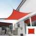 Kookaburra® 3,0m Vierkant Rood Gebreid Party Schaduwdoek (Gebreid 185g)