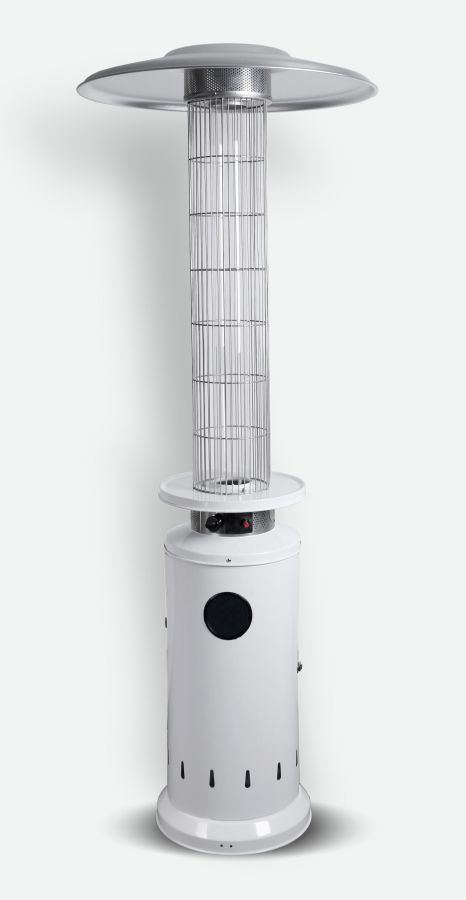 mooi vertegenwoordiger Gehoorzaam 12kW Gas Terrasverwarmer met Vlammenbuis in Wit van Firefly™ € 219,99